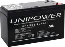 Comprar Bateria Selada Unipower 12v 9ah Alarmes Cercas Nobreak