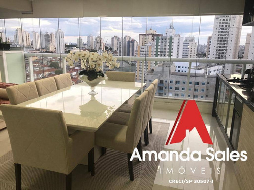 Ótimo Apto Vereda Alto Da Mooca - 3 Suítes 2 Vagas + Depósito! Permuta!! - Ap00836a