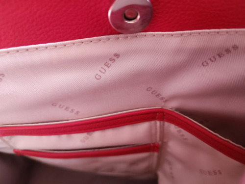 Bolsa Guess Monique Hwso7894230 Coral Monograma Oro Coral (Usado)
