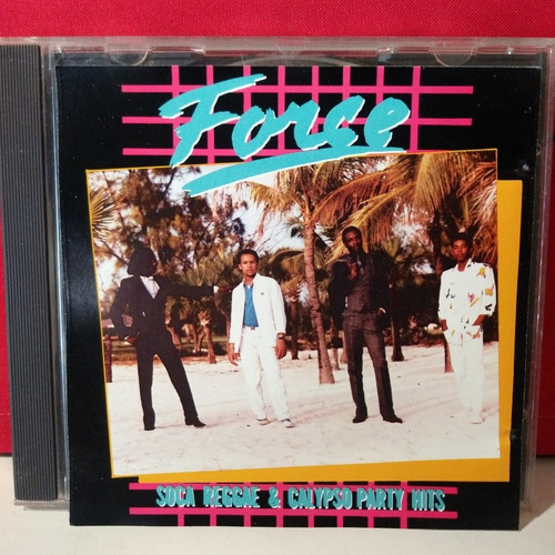 Force Soca Reggae & Calypso Party Hits Cd 1ra Ed 1986 Rarito