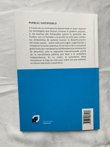 Pueblo / Antipueblo - Editorial Punto De Encuentro