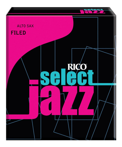 Cañas Rico Select Jazz Filed Para Saxo Alto