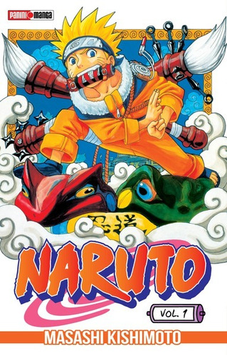 Naruto - N1 - Manga - Panini Argentina - Con Poster A Color