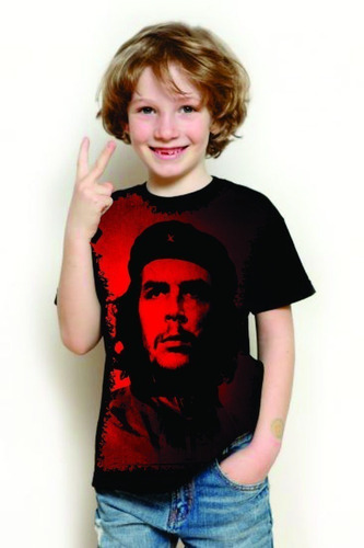 Camiseta Criança Frete Grátis Che Guevara Cuba