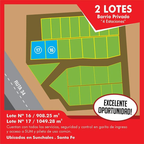 Imagen 1 de 22 de Terreno - Sunchales