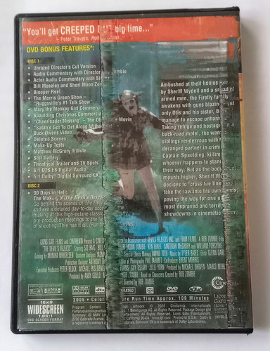 Violencia Diabolica / Devil Reject - Dvd Original - Leer (Usado)