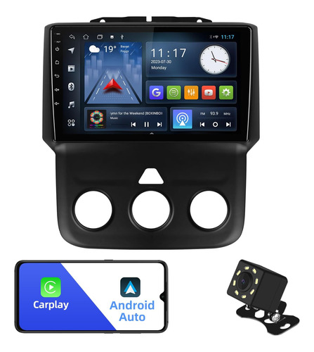 9pulgadas Android 10 Double Din Car Stereo For Dodge Ram 150