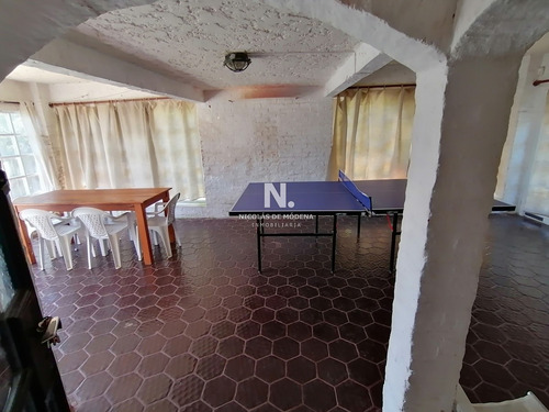 Casa Con Pileta A 1 Cuadra De La Playa Ideal Familias Grandes- Ref: 243