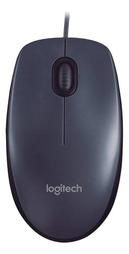 Kit 10 Mouses Logitech M90 Usb Preto