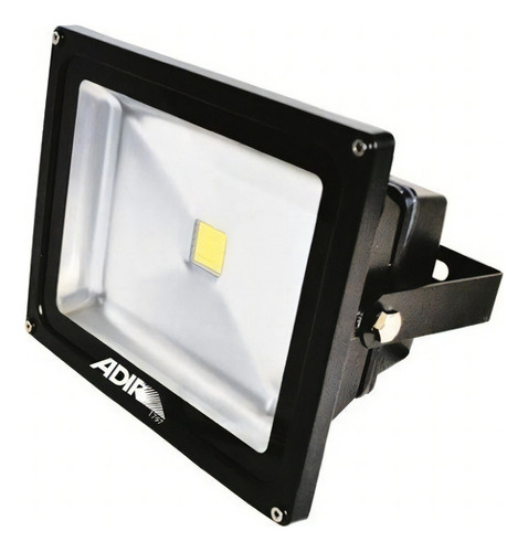 Reflector LED Adir AD-1796 30W con luz blanco frío y carcasa negro
