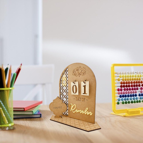 Decoraciones De Ramadan Decorations, De Madera, Para Calenda