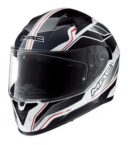 Casco Moto Doble Visor Mac Speed 2.0 Galaxy Motorace Vm