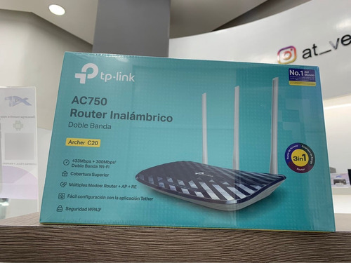 Router Dual Band. Tres En Uno (punto De Acceso, Router, Ext)