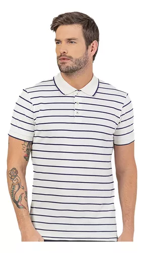 Polo Nautica Masculina Piquet Performance Deck Vermelha