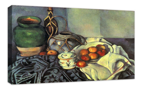 Cuadro Canvas Decorativos Bodegón Con Manzanas Paul Cezanne