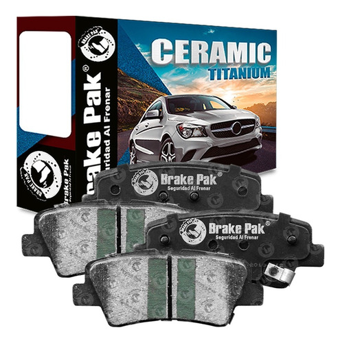 Pastillas De Frenos Marca Brake Pak Para Kia Amanti