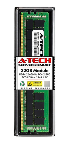 A-tech 32 Gb Ram Para Supermicro Superserver X11sd Ddr4