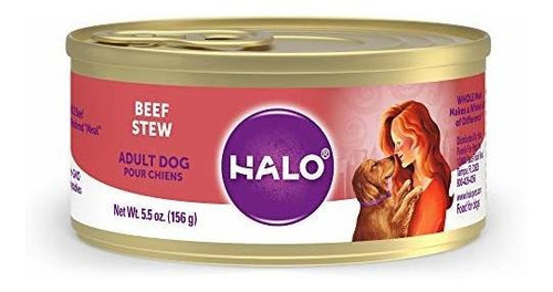 Halo Natural Húmedo Alimentos Para Perros, La Receta De Carn