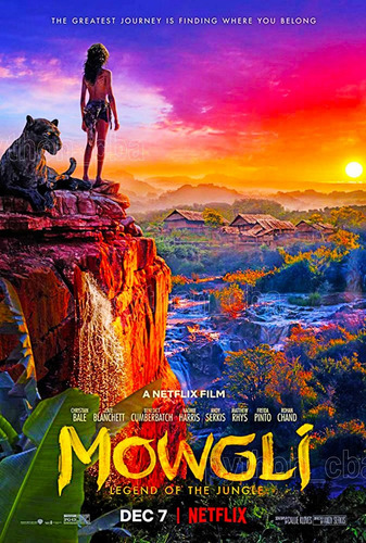 Pósters Mowgli - Leyenda De La Selva - 2018 - 120x85 Cm.