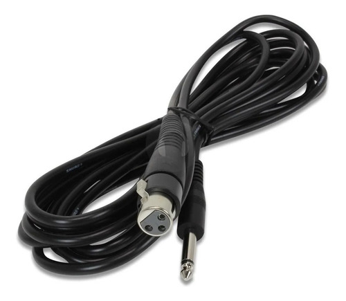 Shure Cable Xlr Plug Original 4,5 Metros Canon Microfono