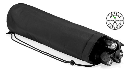 Trípode De Viaje En Aluminio Con Cabeza Esférica Y Bolsa Color