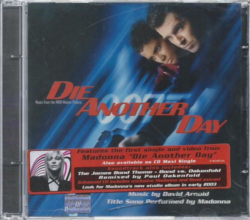 007 Die Another Day Motion Pictu Soundtrack Cd Nac Edic 2002