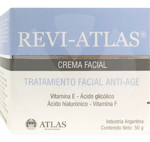 Revi Atlas Crema Facial Antiarrugas Antiedad Hidratante 50g