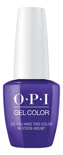 Opi Esmalte De Uñas Gel Color Do You Have This Color Color Azul