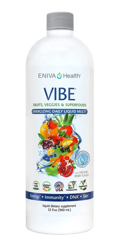 Eniva Vibe - Multivitamnico Lquido Diario Con Vitamina A, B3