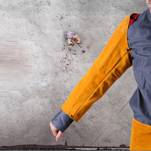 1 Par 22 Protectoras De Soldadura Puños Puños De Botón
