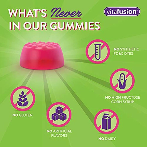 Vitafusion De Los Hombres Gummy Vitaminas, 150 count, 22703,