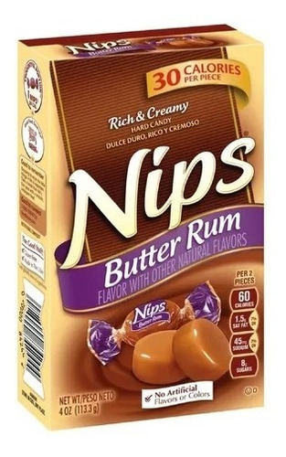 Dulces Caramelos Nips Nestle 113,3g Importado