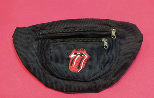 Rolling Stones Riñonera 2 Cierres Corderoy Hasta 108cm Cintu