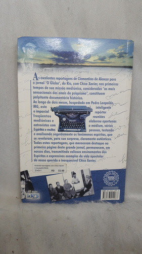 Livro Notáveis Reportagens Com Chico Xavier - Francisco Cândido Xavier - Editora Ide (Usado)