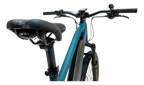 Ebike Mtb Bicicleta Asistida Roue Voltora 29 2024 Color Azul Petróleo