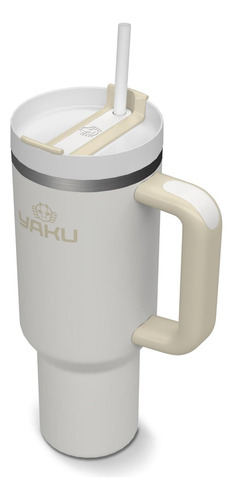 Mug Térmico Acero 1100 Ml Lemuria Crema
