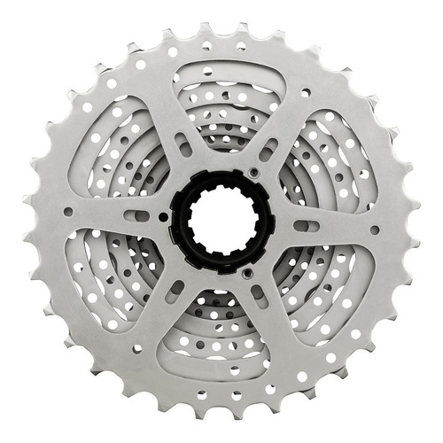 Cassete 9v Shimano Hg201 11/36 + Corrente Kmc X9 Silver 9v