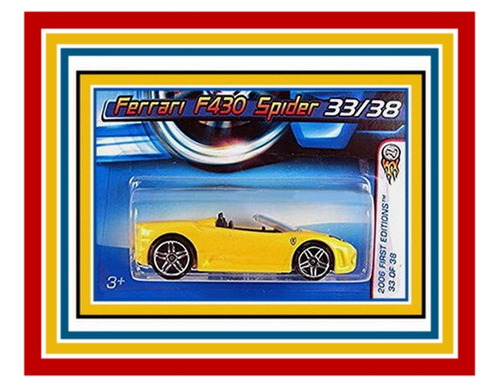 Hot Wheels Ferrari F430 Spider 2006 First Edicions #33/38