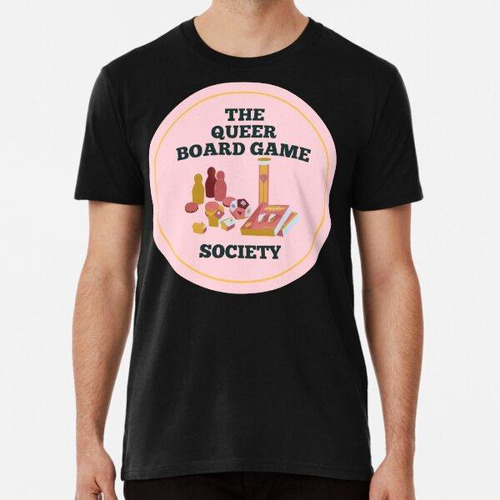 Remera The Queer Board Game Society - Lgbtq Tabletop Geek Al