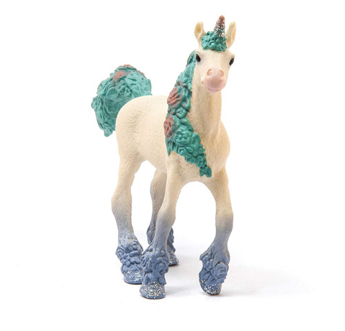 Potro De Unicornio De Flor De Schleich (70591)