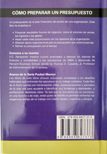 Libro: Como Preparar Un Presupuesto, Soluciones Practicas
