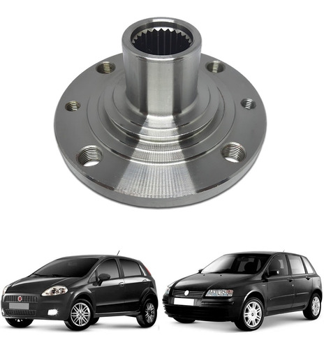 Cubo Roda Dianteira Fiat Punto 1.4 T-jet 1.6 1.8 10/.. Stilo