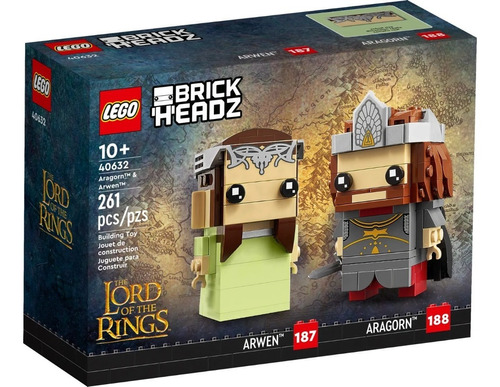Lego Brickheadz Lord Of The Rings - Aragorn & Arwen - 40632