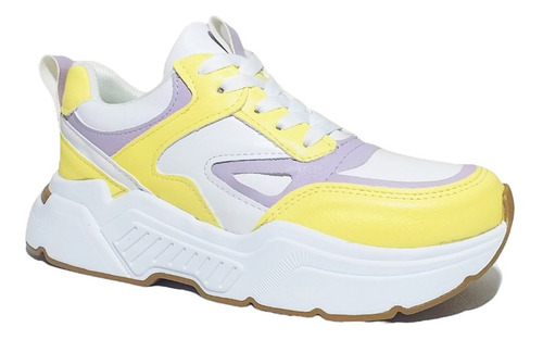 Imagen 5 de 6 de Zapatillas Tami Amarillo/lila