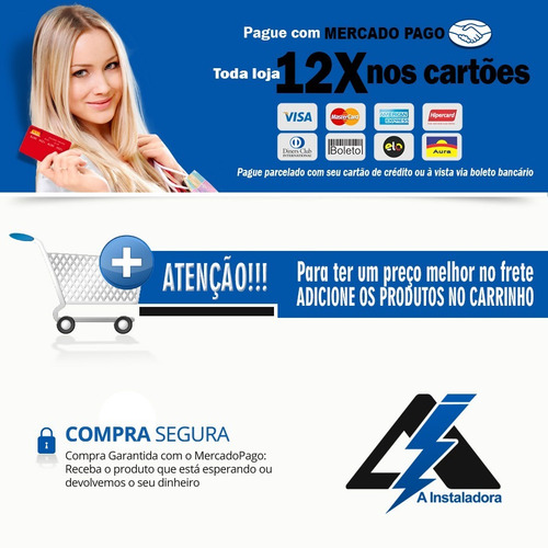 Plug Bnc Kre Com Borne Entrada Vídeo Câmeras E Ou C/2