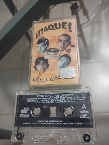 Cassette Ataque 77 Otras Canciones Original