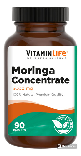 Moringa Concéntrate Vitamin Life 90 Cápsulas