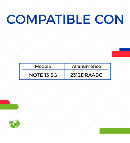Pantalla Para Redmi Note 13 5g 2312draabg Amoled Completa