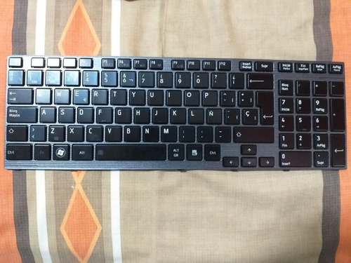 Teclado Toshiba P750 P750d P755 P770 P775 P755d Iluminado Sp