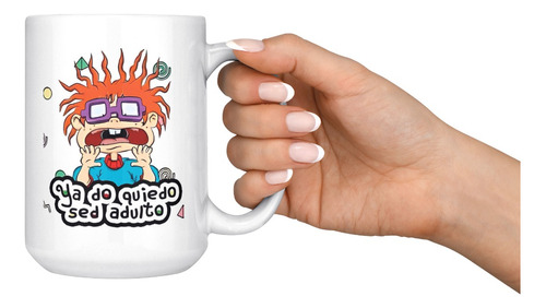 Taza Mug Grande Elige Ser Feliz